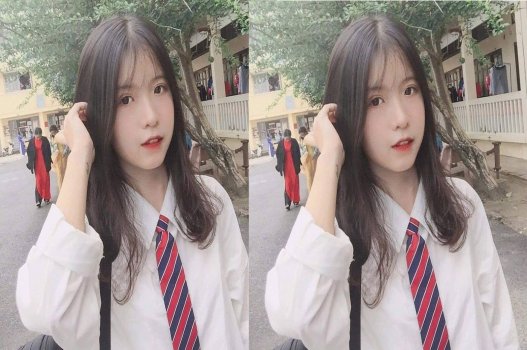 Em nữ sinh bị còi cọc chảy đầy nước ra giường