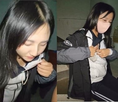 Quả BJ của em học sinh khiến bạn trai phải bất ngờ